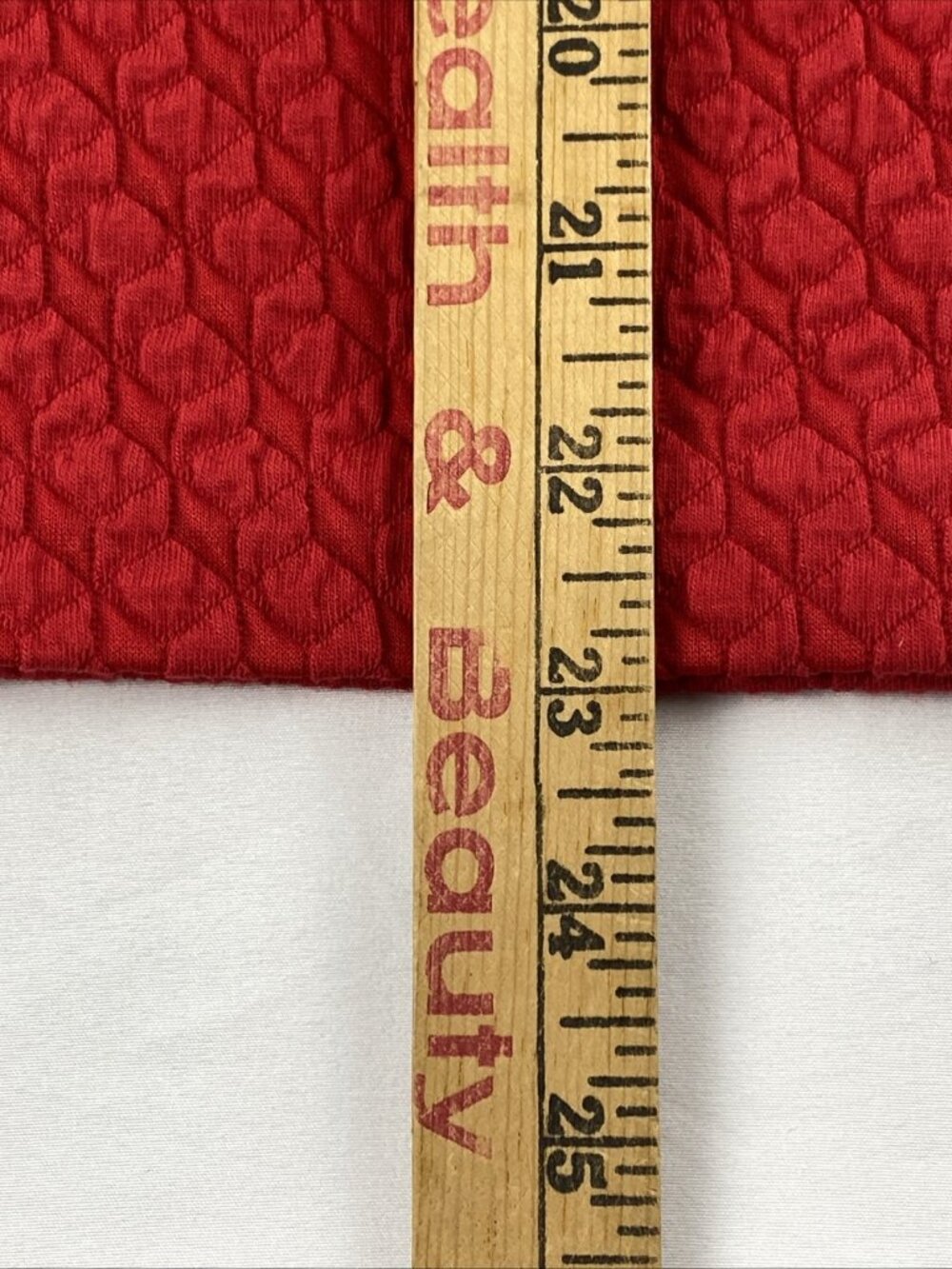 Michael Kors Skirt Women's Size Small Cherry Red Textured Knit Pencil Basics NWT - Picture 12 of 16